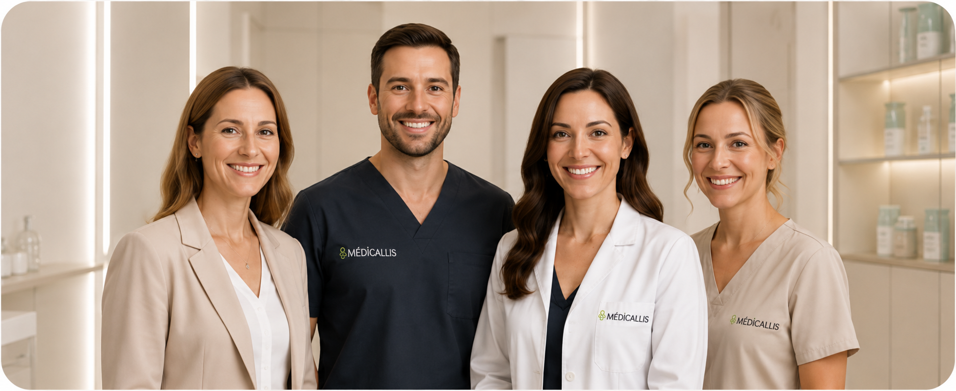 Medisalus medical team guiding a patient with care
